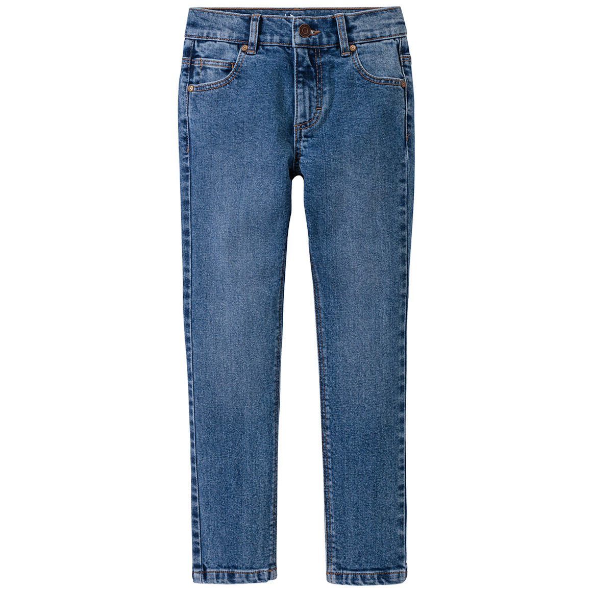 Bild von Jungen Slim-Jeans mit Used-Waschung