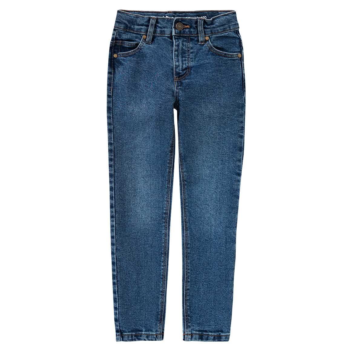 Bild von Jungen Slim-Jeans mit Used-Waschung