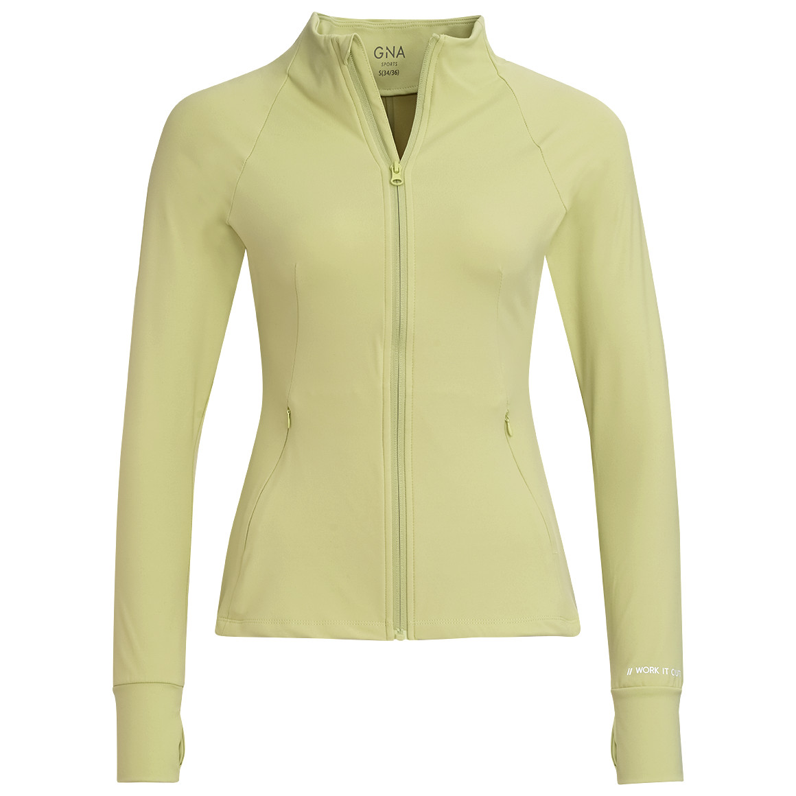 Bild von Damen Sport-Jacke mit Reißverschluss