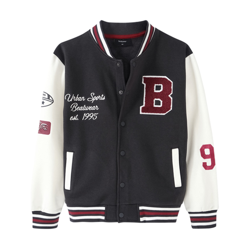 Bild von Jungen College-Jacke mit Stickerei