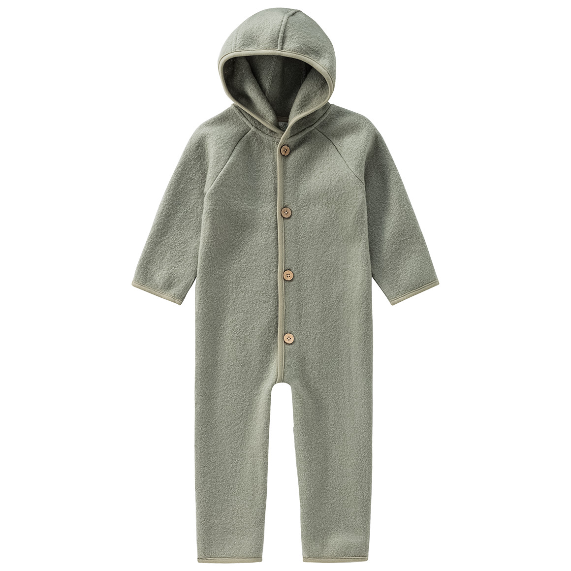 Bild von Baby Wollwalk-Overall mit Umschlagbündchen