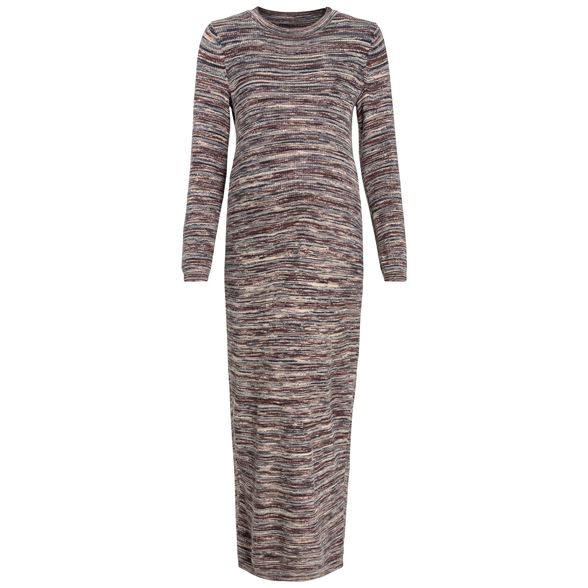 Bild von Damen Umstands-Strickkleid in Melange-Optik