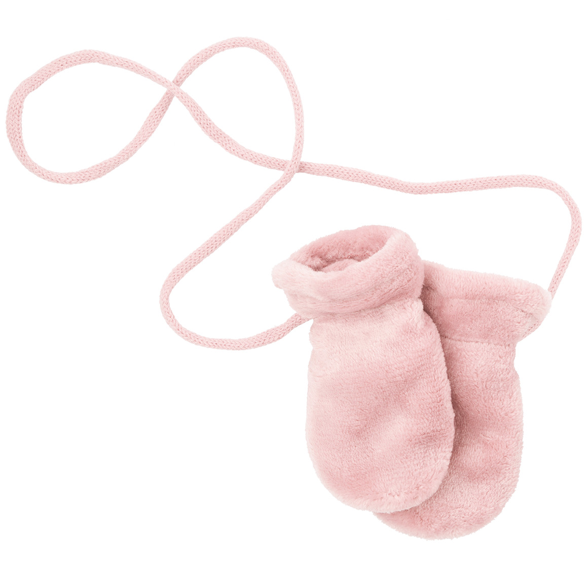 Bild von Baby Fäustlinge mit Ärmelschnur