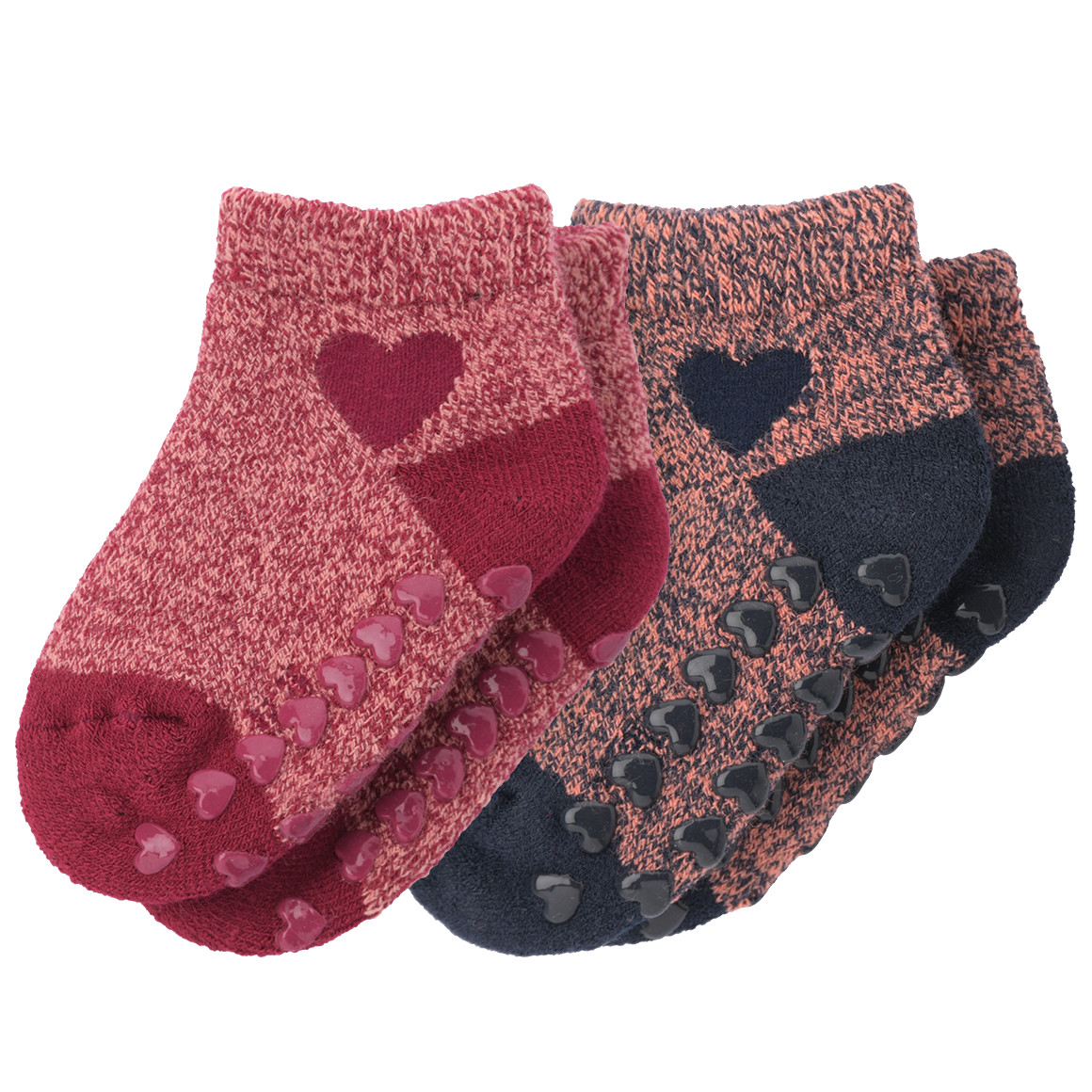 Bild von 2 Paar Mädchen Stoppersocken im Set