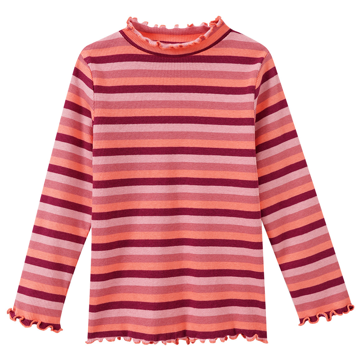Bild von Mädchen Langarmshirt im Streifen-Look