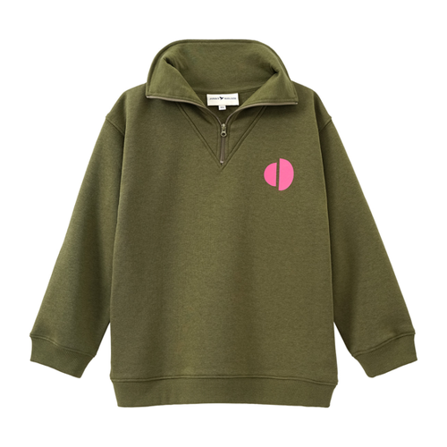 Bild von Jungen Sweatshirt mit Troyer-Kragen