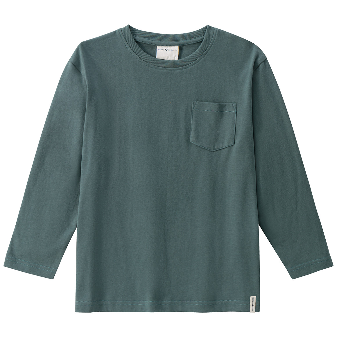 Bild von Jungen Langarmshirt in Unifarben