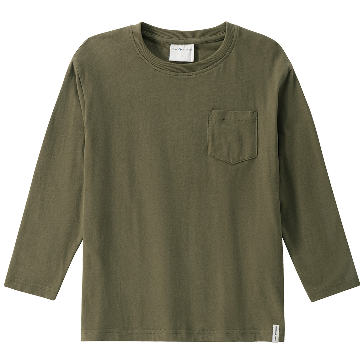 Bild von Jungen Langarmshirt in Unifarben