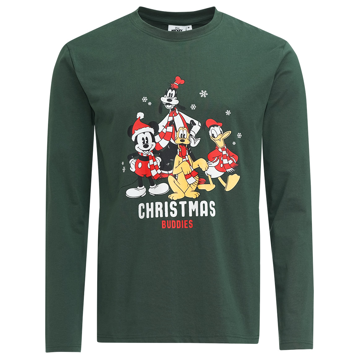 Bild von Micky Maus Weihnachtslangarmshirt mit Print