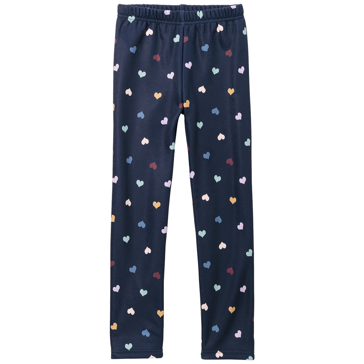 Bild von Mädchen Thermo-Leggings mit Herzen