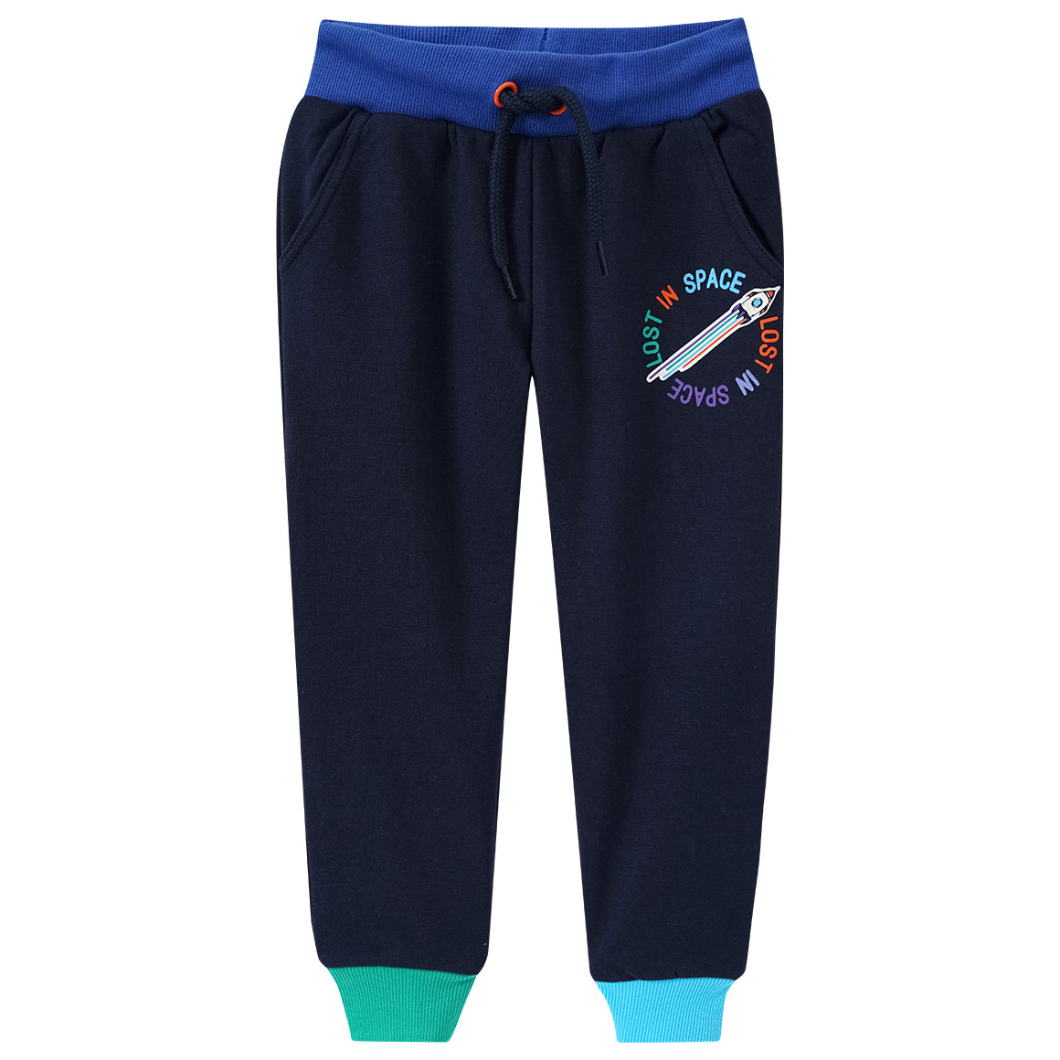 Bild von Jungen Jogginghose mit kleinem Print