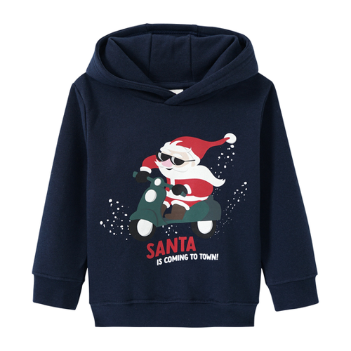 Bild von Jungen Hoodie im weihnachtlichen Design
