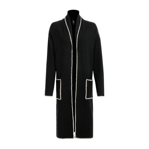 Bild von Damen Strickjacke mit Häkelspitze