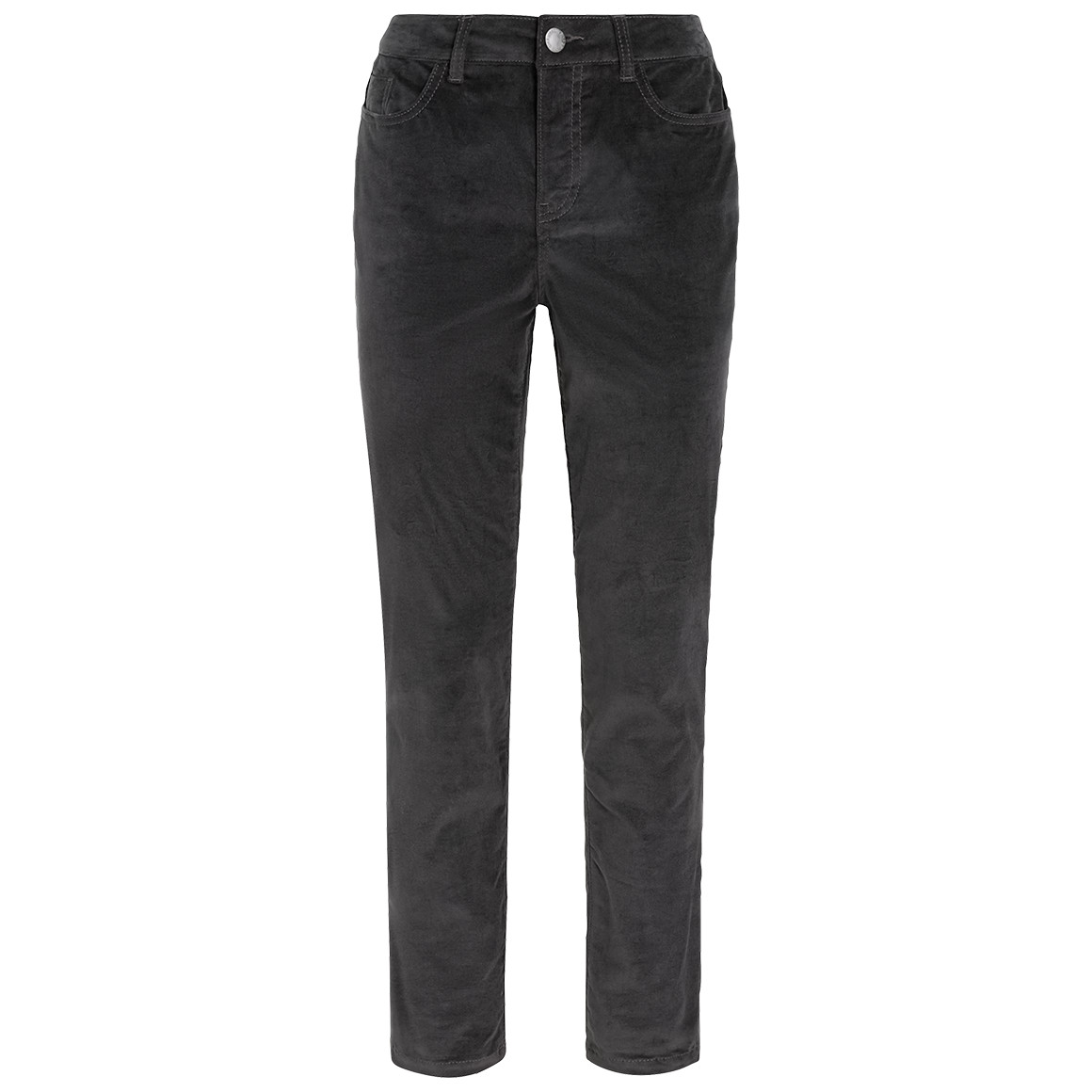 Bild von Damen Samthose mit Slim-Fit