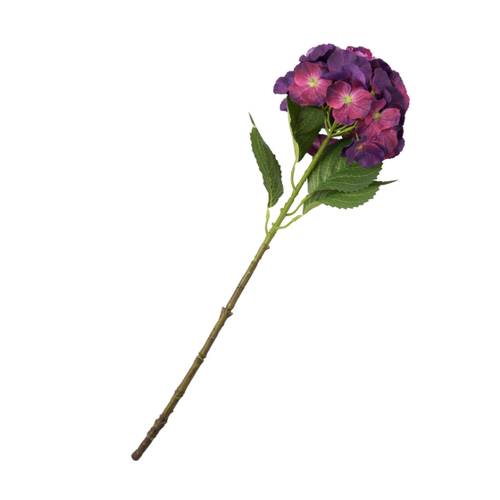 Bild von Kunstblume Hortensie mit großer Blüte