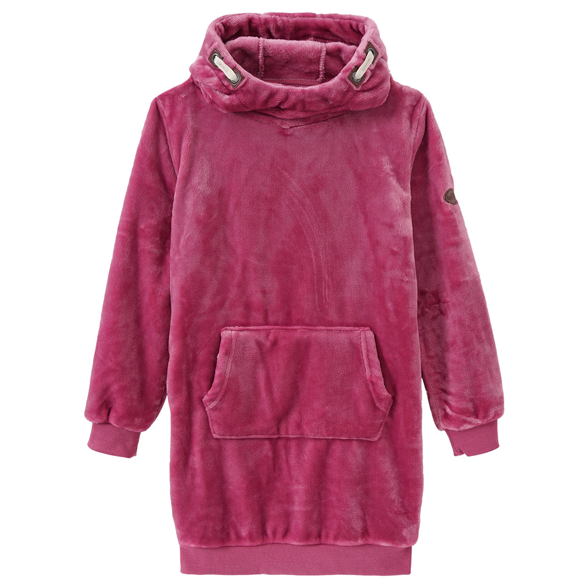 Bild von Mädchen Kuschelkleid aus Teddyplüsch