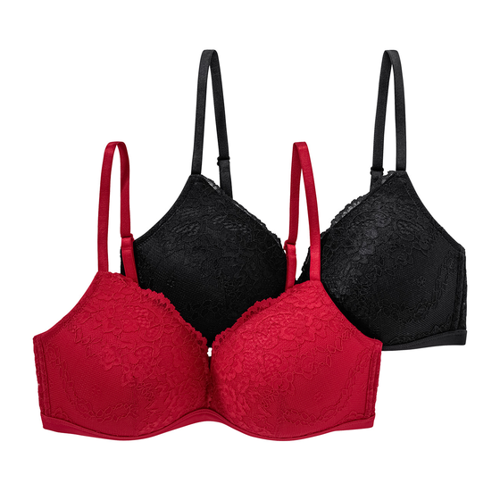 Bild von 2 Damen Soft-BH aus Mikrofaser – Komfort trifft Stil