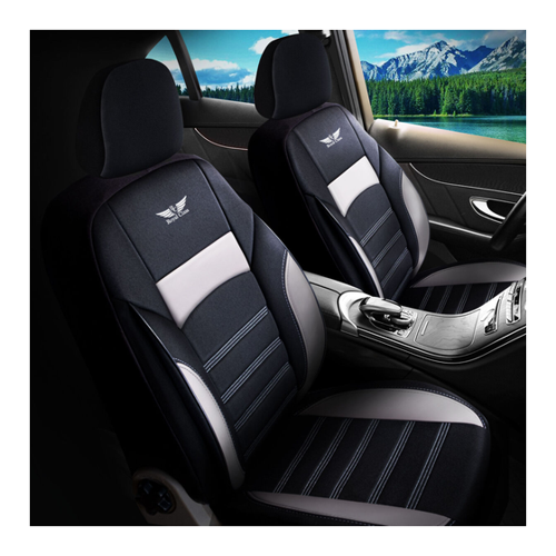 Bild von Sitzbezüge passend für Suzuki Kizashi in Schwarz Grau von RC Royal Class
