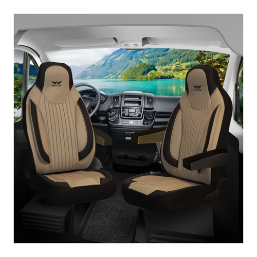 Bild von Sitzbezüge für Natürliche Reisemobile im Pilot-Design von RC Royal Class