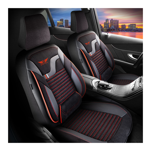 Bild von Sitzbezüge für Chevrolet Cruze in Schwarz-Rot von RC Royal Class
