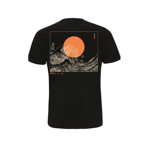 Bild von F4NT4STIC T-Shirt Kanagawa Welle Japan Wave Print