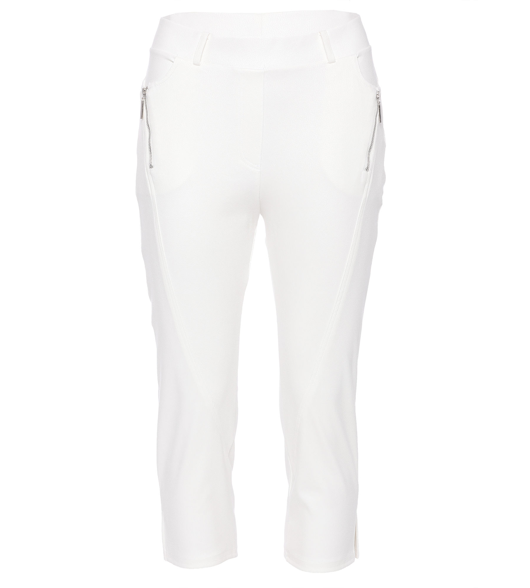 Bild von MONACO blue Caprihose mit Ziernaht 46 weiß