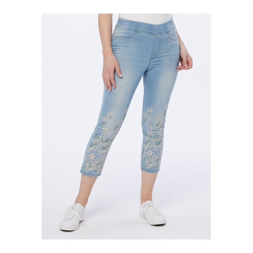 Bild von Body Needs Sweat Jeans mit Multicolour Saumstickerei im Test