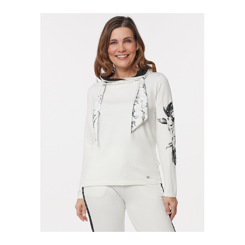 Bild von Stylisches MONACO blue WEEKEND Sweatshirt Koi in Weiß-Schwarz