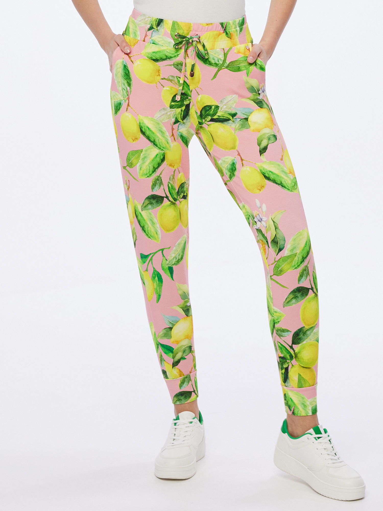Bild von MONACO blue WEEKEND Jogpants Sunny Lemon 46 rosé-lemon
