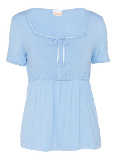 Bild von Pure Shape Pyjama Shirt & Hose elastisch (Set, 2-teilig) mit Spitzendetail