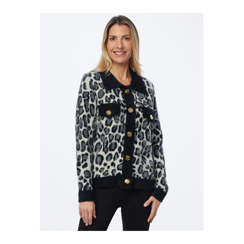 Bild von Sarah Kern Strickjacke Leo 34/36 schwarz-beige