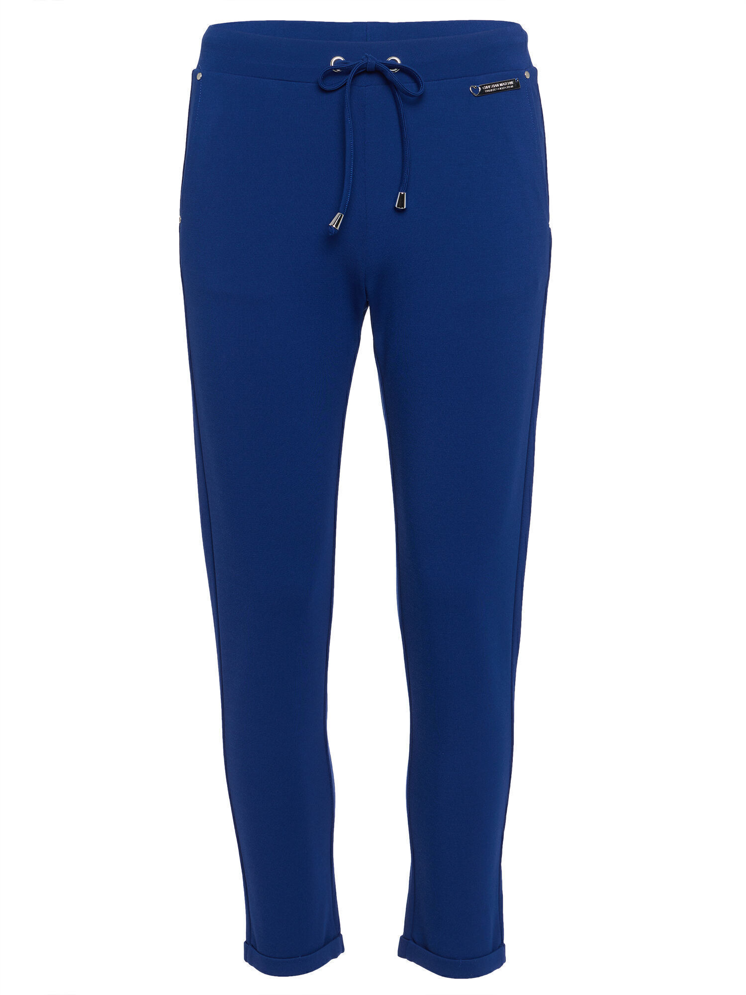 Bild von Christian Materne 7/8 Jogpants Tina mit Umschlagsaum  34 dunkelblau