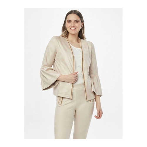 Bild von MONACO blue Jackenblazer Lederimitatjacke - Eleganz trifft Komfort