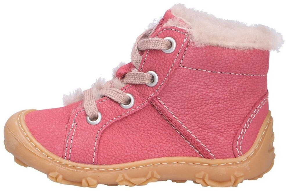 Bild von RICOSTA Mädchen Barfußschuhe ELIA, Baby und Kleinkinder Lauflernschuhe, Weite: Weit, terracare,Barfuß-Schuh, lammfell, Rosewood (320), 21 EU