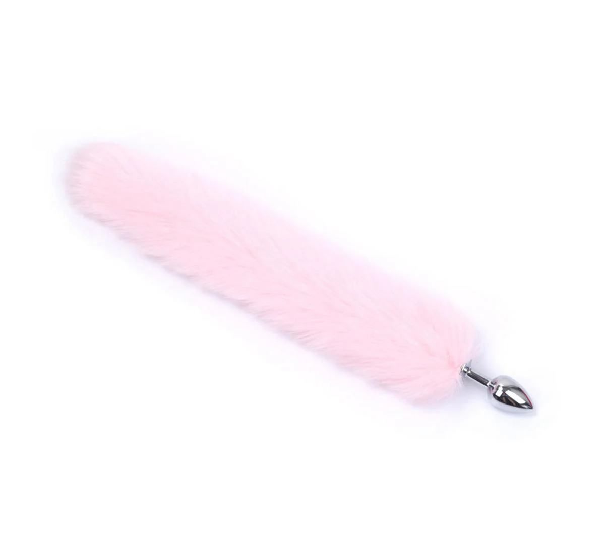 Bild von TPFSecret Metall Anal Plug Fuchsschwanz für Männer und Frauen - verschiedene Farben - Pink