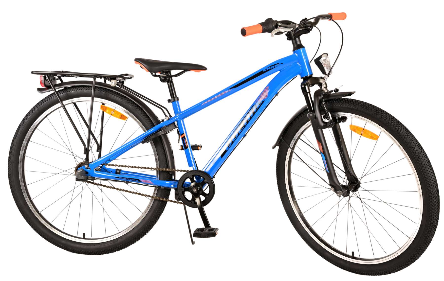 Bild von TPFSports Kinderfahrrad Volare Cross 26 Zoll Rücktritt + Handbremse, 3 Gang, (Jungsfahrrad - Jungen Kinderrad - 3 Gänge - Sicherheitsgriffe), Kinderfahrrad 26 Zoll - Jugend Fahrrad - Kinder Jugend Fahrrad