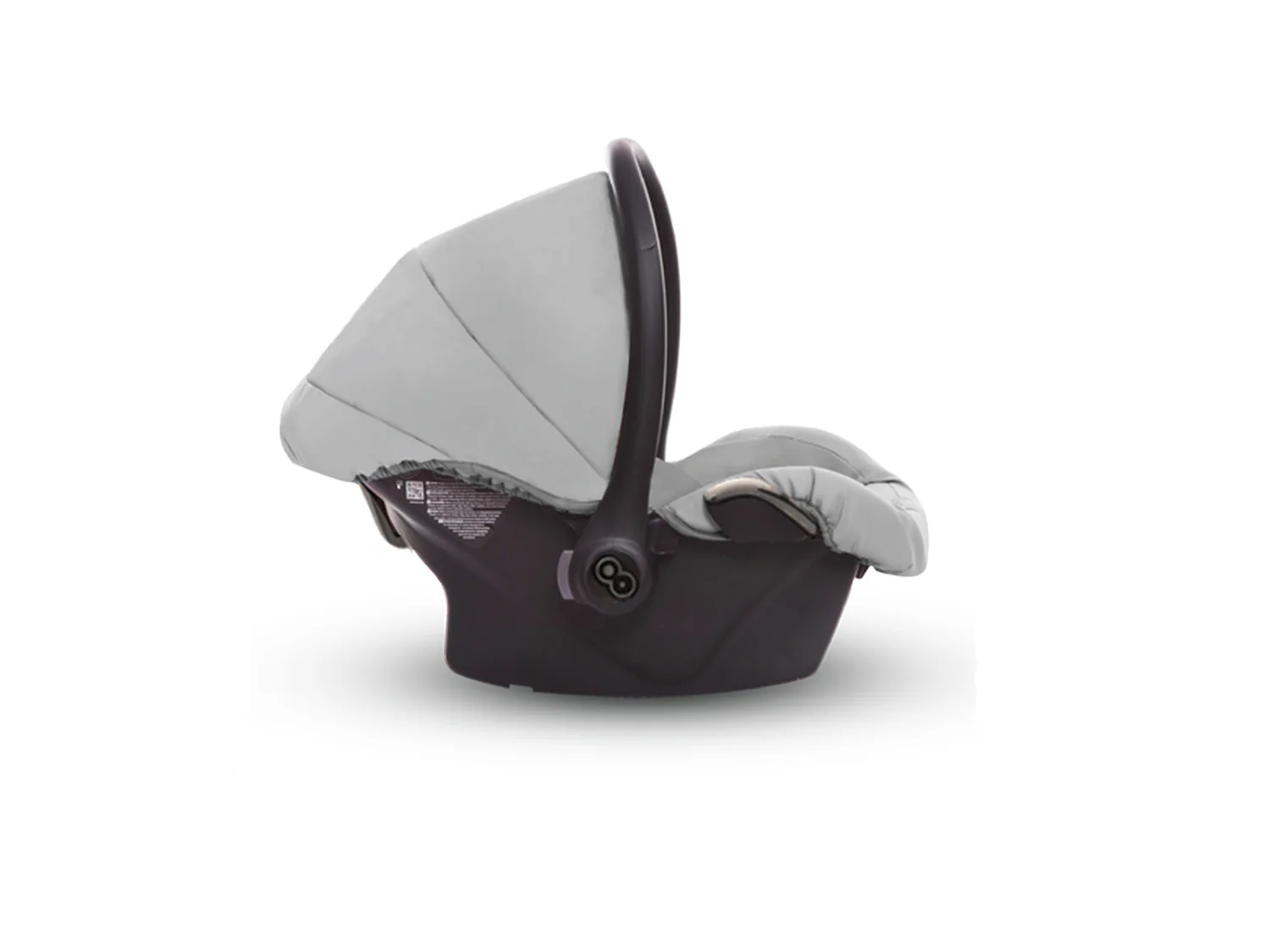 Bild von TPFLiving Babyschale Ultra Stoff mit oder ohne Isofix - Zen / Nickel / ohne Isofix