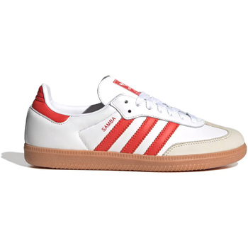 Bild von Unisex Sneaker - Samba OG - White / Red,45 1/3,Weiß