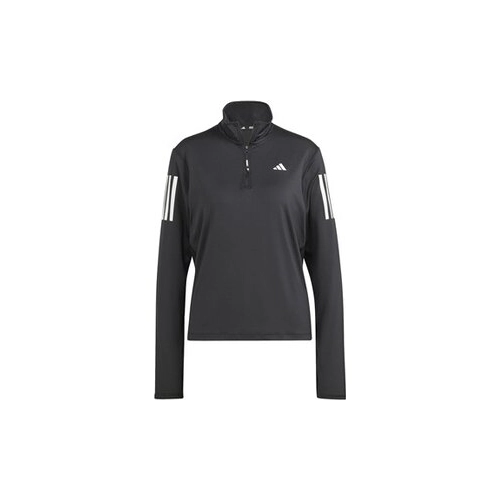 Bild von adidas W Own The Run B Half-Zip Damen (Schwarz XL ) Laufshirts