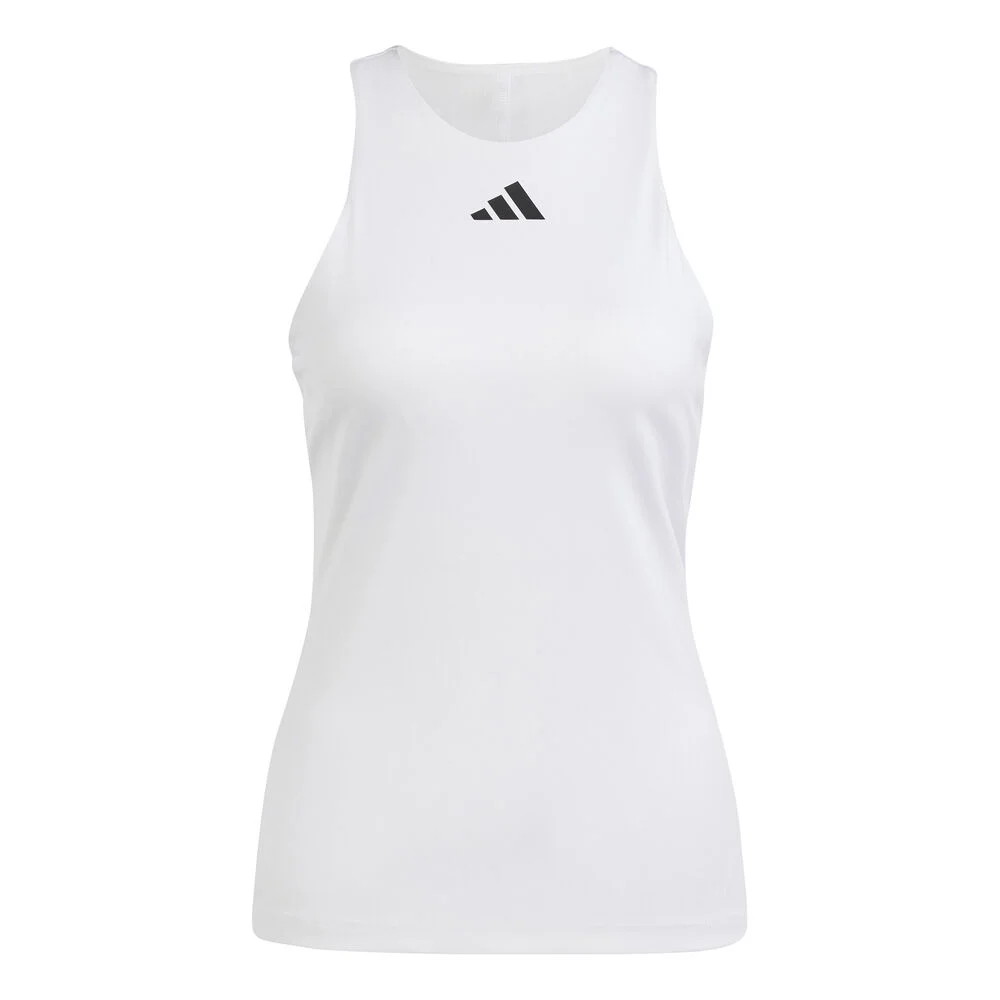 Bild von adidas Adult, Frauen, Tennis Y-Tanktop, Weiß, XL