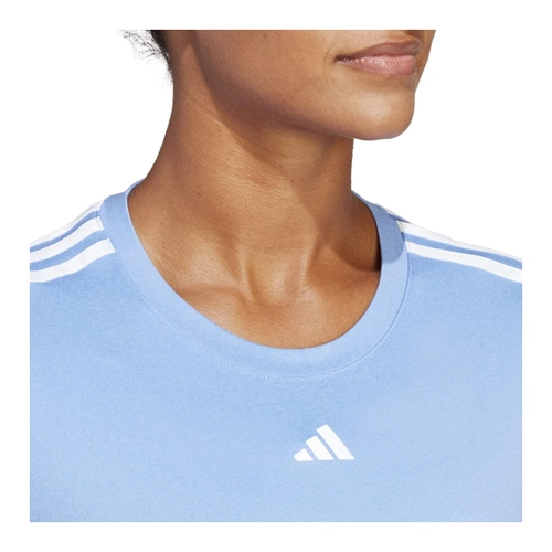Bild von adidas Damen AEROREADY Train Essentials 3-Stripes Tee, semi Spark/White, M