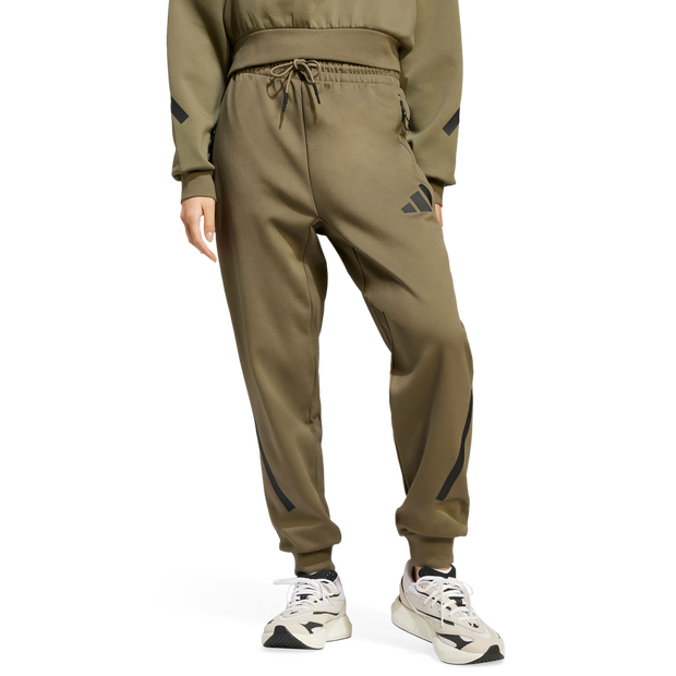 Bild von Adidas Z.n.e. Damen Hosen - Grün - Größe: 38 - Poly Mesh - Foot Locker