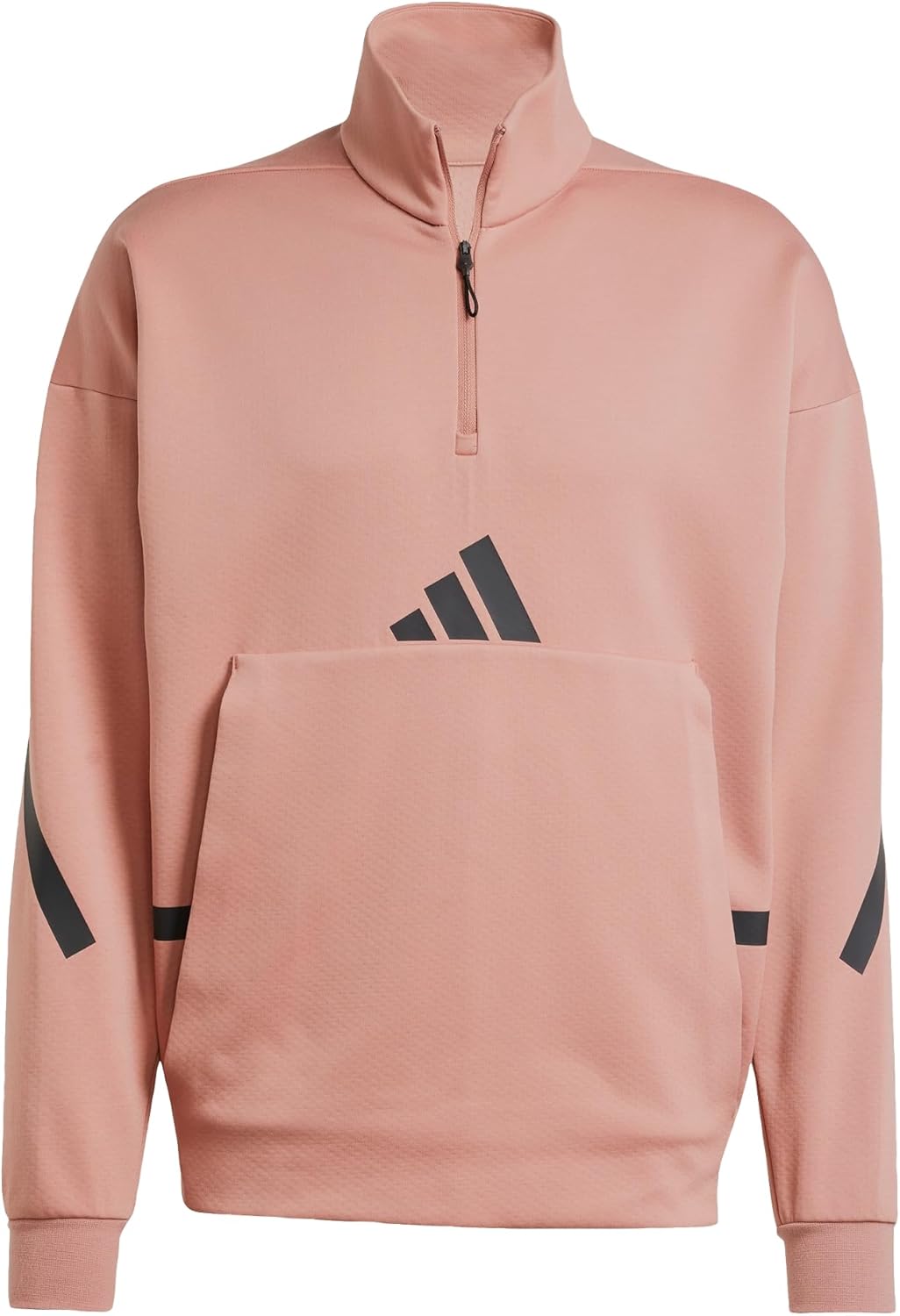 Bild von Adidas Z.n.e. Herren Sweatshirts - Braun - Größe: L - Poly Mesh - Foot Locker