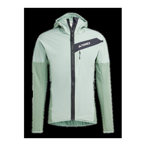 Bild von adidas TERREX Techrock Windjacke mit Kapuze Herren IN7010 - silver green