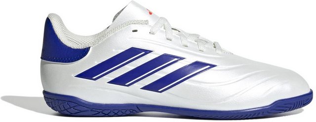 Bild von adidas Copa Pure 2 Club IN Hallenschuhe Kinder weiß/lucid blue/rot 35 1/2