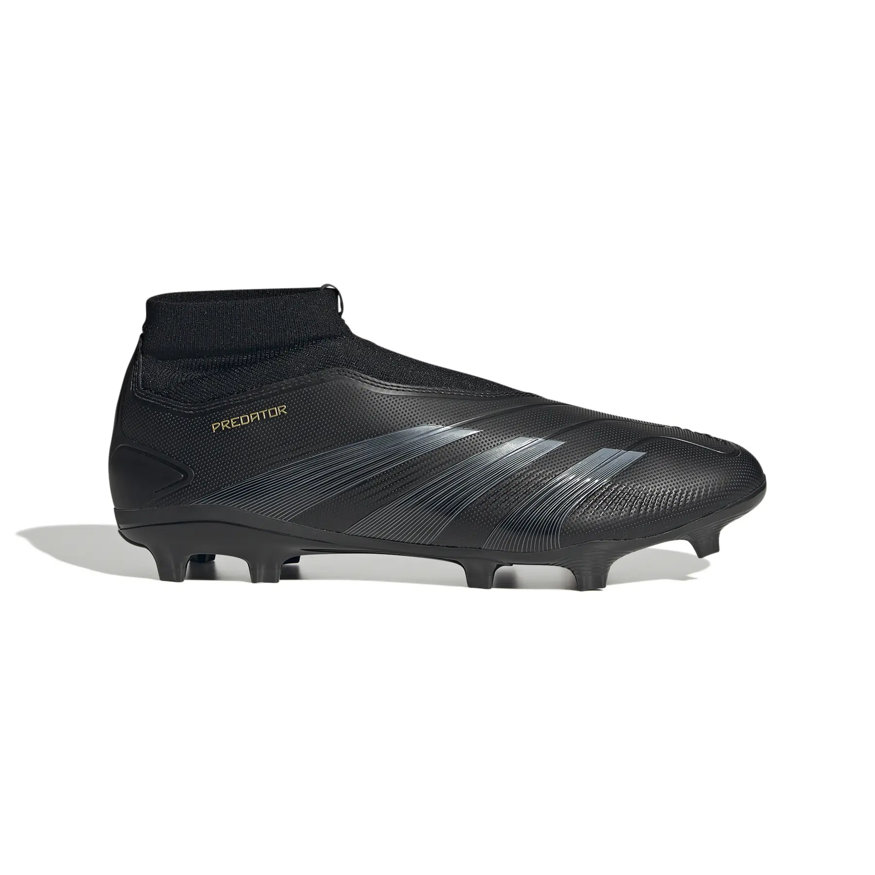 Bild von adidas Predator League Laceless FG Fußballschuhe Herren IF6334 - core black/carbon/gold met. 46