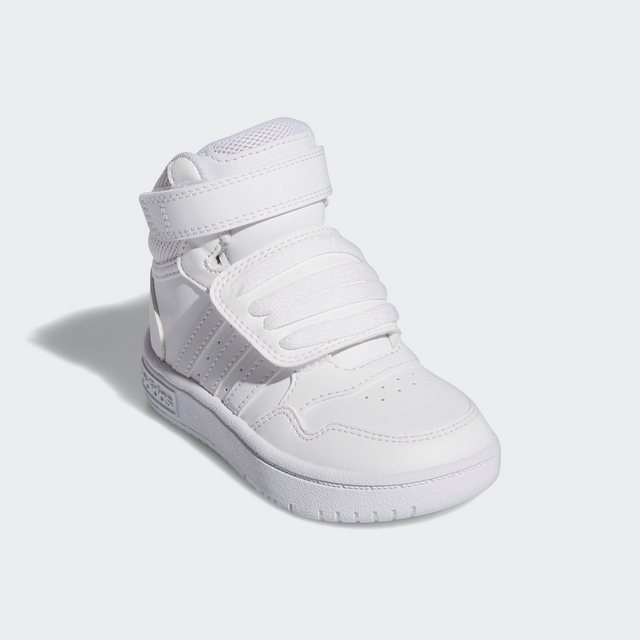 Bild von adidas Jungen Unisex Kinder Hoops Mid Shoes Schuhe, Cloud White/Cloud White/Cloud White, 24 EU