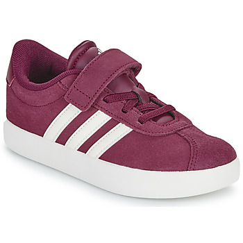 Bild von adidas Unisex VL Court 3.0 Shoes Kids Schuhe, Shadow Red/Off White/Cloud White, 35 EU
