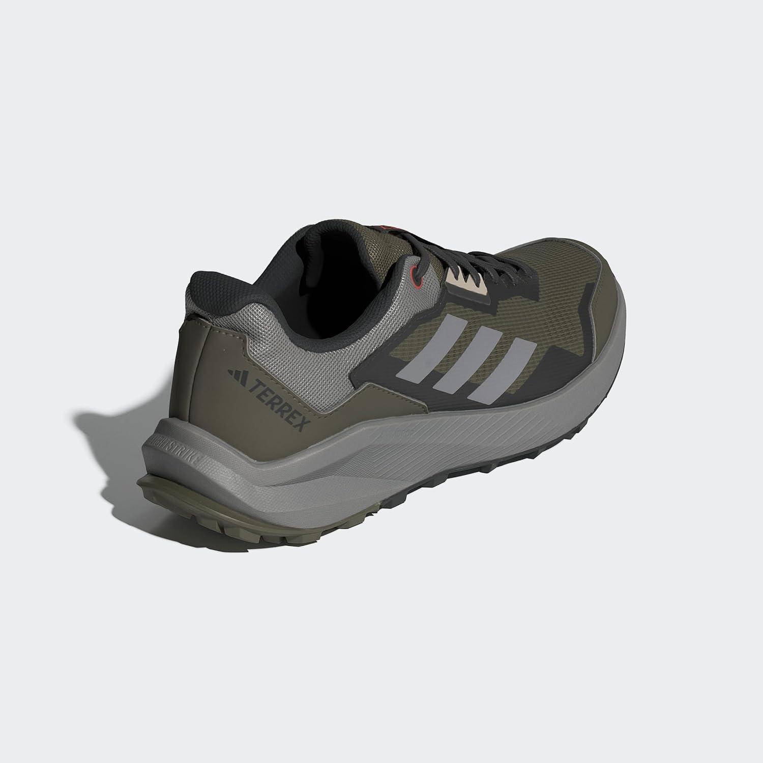 Bild von adidas TERREX Trail Rider Trailrunning-Laufschuhe Herren IG8929 - olive strata/ch solid grey/semi impact orange 44 2/3