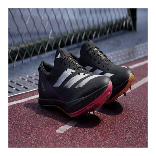 Bild von Adidas adizero Finesse in core black/zero metallic/spark – Ein Blick auf die Performance-Schuhe